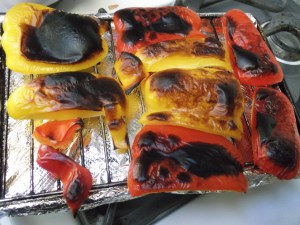 Roasted bell peppers 001
