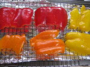 Roasting peppers 004