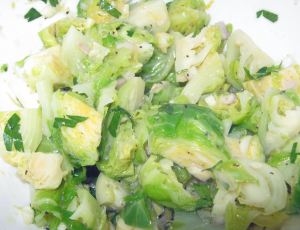 Lemon Brussels Sprouts 012