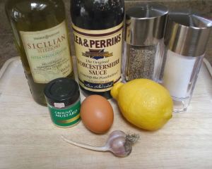 Caesar Salad dressing ingredients